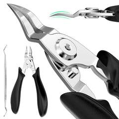 XIORRY Ingrown Toenail Clippers upgrade curved blade for precise trimming.