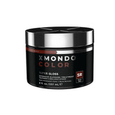 XMONDO Color 5R Deep Red mask application on hair for even pigment deposit.