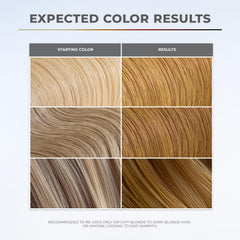XMONDO Color Golden Blonde bottle in hand for at-home gloss ritual