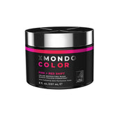 XMONDO Color Pink+Red Shift Mask packaging highlights vegan bond-boost formula.