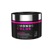 XMONDO Super Pink bottle shows color-depositing care for bold vibrancy.