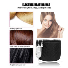 XNX hair cap inner heating layer ensures even heat distribution for nourishing care