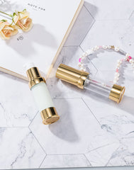 XQNCBY Gold 15ML bottle cap closeup, leak-proof design for worry-free packing.
