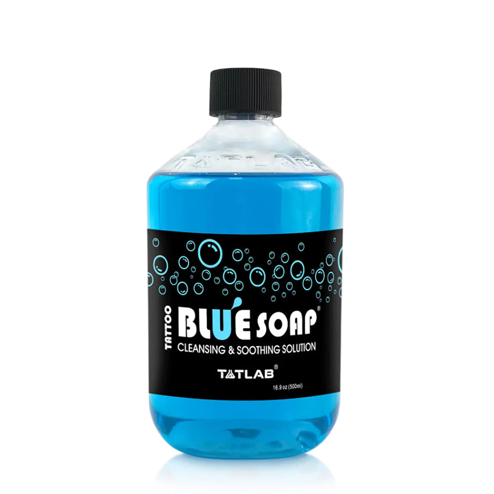 XTREME Blue Soap tattoo procedure bottle for gentle cleansing and soothing skin.