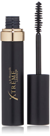Xtreme Lashes Length & Volume Mascara bottle closeup with rich black formula for bold definition