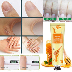 YAERZI travel-size hand cream in portable pack for on-the-go moisture.