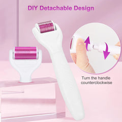 YaFex Derma Roller replaceable-heads showcases customization for different treatment needs and budget