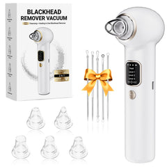 YAGETU Pore Vacuum Kit main white device with ergonomic grip for comfortable use.