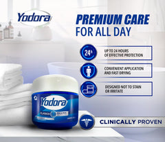 Desodorante sin aluminio de Yahve Yodora Clasico para piel delicada.