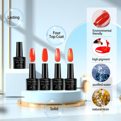 YALSYNY 25-color gel polish set shows a vibrant palette for versatile looks.