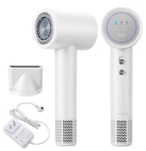 YALICE cordless hair dryer front view highlights portable styling on the go.
