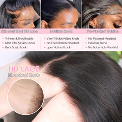 Yamikk 180-density soft human hair provides full, voluminous look without stiffness.