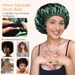 YANIBEST patented elastic-band adjustable bonnet fits various heads for comfortable wear