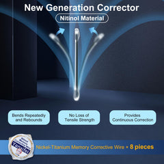 Yanxifei curbed-shaped toenail corrector application — easy to use during daily routines for ongoing support.