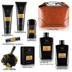 Yard House 2in1 body wash shampoo with rich lather for freshness.