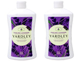 Yardley London English Lavender hand soap bottle with calming fragrance for daily use.