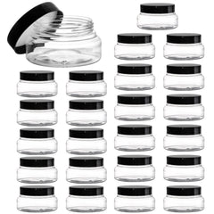 Yarlung 24-pack 5oz jar with lid shows clear body for easy content visibility and travel-ready samples.
