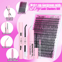 Yawamica lash-bond-seal-application for strong hold and longer wear.
