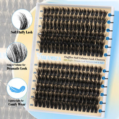 Yawamica waterproof bond and seal helps hold lashes longer.