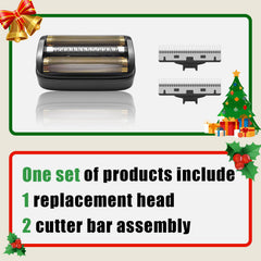 YAZIYIR replacement foil closeup highlights durable construction for reliable shaves