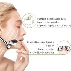 Yeamon eye roller targets under-eye areas for gentle soothing massage.