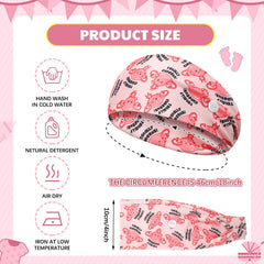 Yearntown nurse headbands showing 12 patterns for stylish shifts