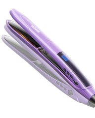 YeCheer ceramic flat iron with 3D floating plates for even pressure and smoother glides.