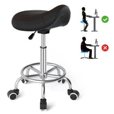 YEEZEE Saddle Stool seat padding delivers ergonomic comfort for long sessions.