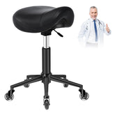 YEEZEE Saddle Stool in studio setup highlights ergonomic comfort during long sessions.