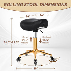 YEEZEE saddle stool cushion detail highlights memory foam support