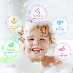 Yekery glow-in-the-dark toy inside bath bombs add a surprise element.