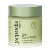 Yepoda The Calm Balm glass jar front for gentle makeup removal and deep cleansing