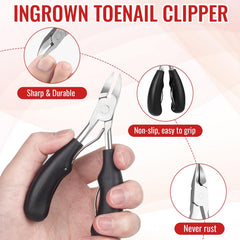 YEQOIZ ingrown toenail drops bottle demonstrates a gentle, chemical-free formula