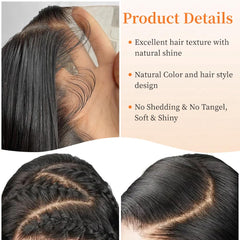 YetFree Brazilian virgin human hair provides authentic texture and durability