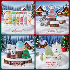 YFFSHLCS Advent Calendar 2025 bath and body collection for a relaxing routine