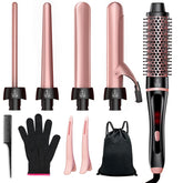 YGOVVK 5in1 curling iron kit showcases versatile wands for salon-ready styles at home.