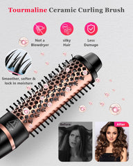 YGOVVK interchangeable wands (0.35-1.25 inches) offer varied curl sizes for different looks.