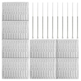 YGQQOY Professional 100pcs disposable pimple needles pack, organized for hygienic blemish removal.