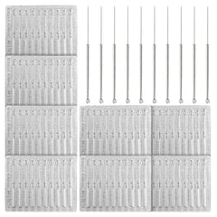 YGQQOY Professional 100pcs disposable pimple needles pack, organized for hygienic blemish removal.