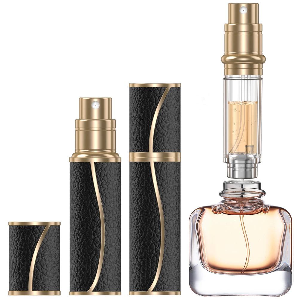 YIERSO bottom-filling perfume dispenser for mess-free refills on the go.
