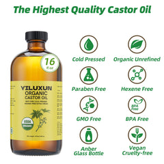 YILUXUN castor oil pack wrap closeup, skin-friendly wrapping for absorption.