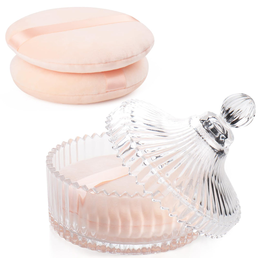 YINGMAN large body powder puff for smooth full-body application.