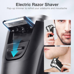 YIRISO razor IPX6 waterproof design supports wet or dry use