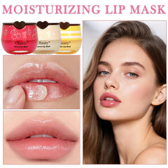 Yishifa propolis shea butter ingredients image emphasizes nourishing lip care with Vitamin E.