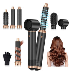 Yitrust 5-in-1 blow dryer brush front view for quick drying and versatile styling