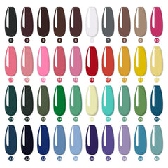 YJMyujimi gel palette black tubes protect color from light exposure.