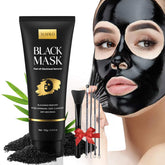 YLNALO blackhead remover mask kit packaging shown for beginner-friendly pore cleansing routine.