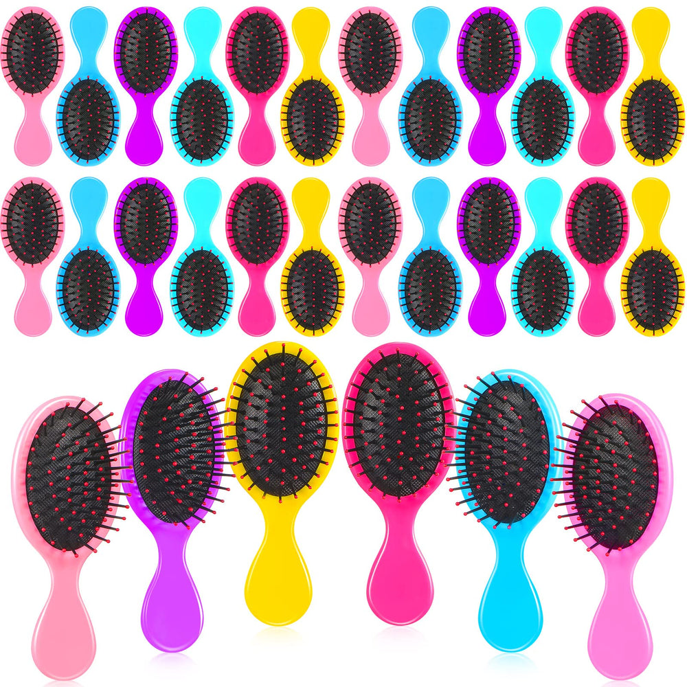 Yoande mini detangling hairbrush travel set for on-the-go styling.