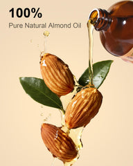Yoken Almond Oil pour bottle easy to use for face and body moisture