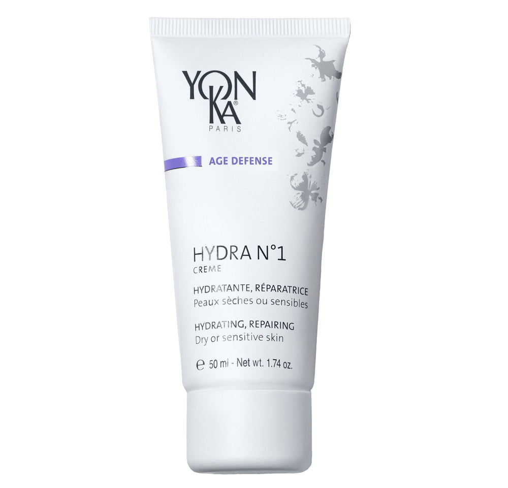 Yon-Ka Hydra No.1 Cream tube closeup showing rich hydration for dry skin